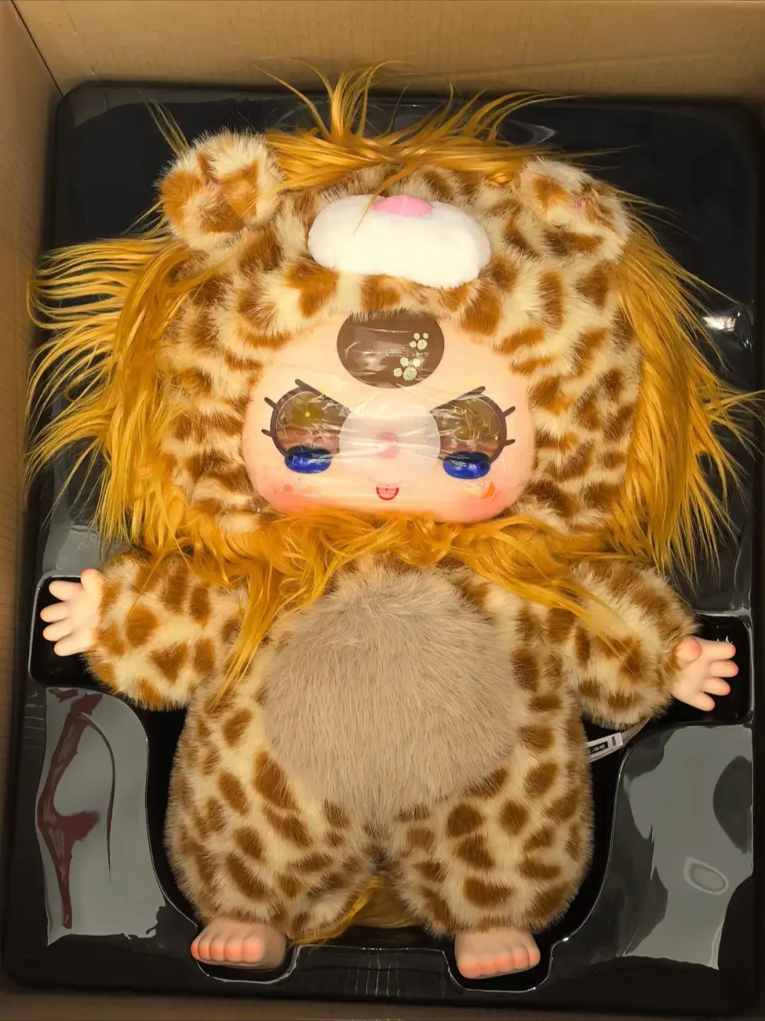 Baby3, 800% Limited edition, leopard plush doll collector gift for girl2