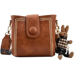 Bucket Bags For Women Convertible Vintage Bucket Purses With Adjustable Strap - Compatible With Daily Use, Date Night