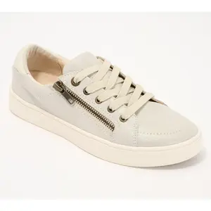 Revitalign Orthotic Suede Casual Sneaker - Wrigley