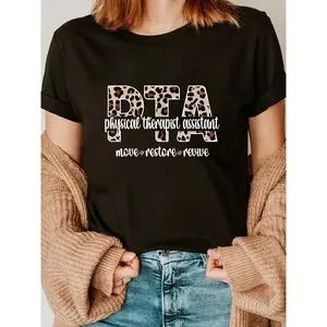 100% Cotton Physical Therapist Assistant PTA Physical Therapy Assistant T-Shirt