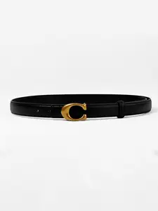 Women's Waist Belt, Casual Letter Pattern, All Seasons Accessory, Stylish and Versatile, Perfect for Everyday Wear