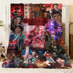 Stranger Things Inspired Throw Blanket