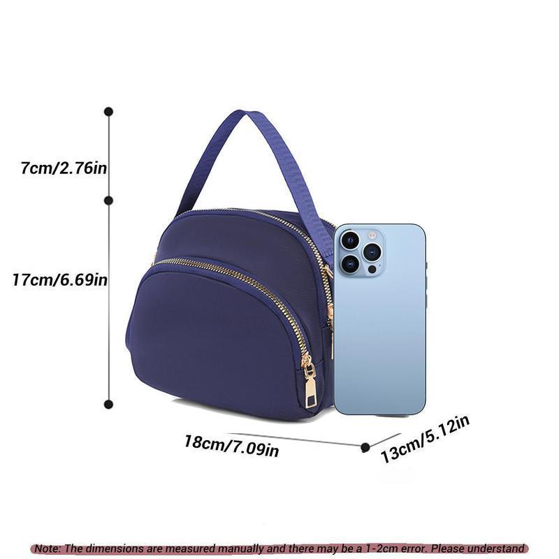 Nylon Travel Purses Anti Theft Crossbody Bag Purses for Women Waterpoof Shoulder Purse Multi-layer Pockets as gifts,Stylish, Waterproof, Mother's Day Gift, Birthday Gift