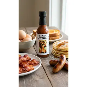Smokin' Hot Sauce - Artisan Habanero Hot Sauce with Hickory Smoke | Small Batch Craft Hot Sauce
