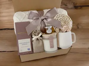 Christmas Gift Box, Thinking to you, Winter Gift Box, Encouragement Gift, Gift box for her, Gift for friend