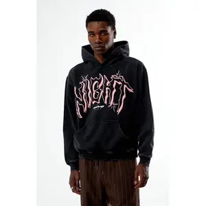 Nightlab Men's Black Made In The Night Hoodie