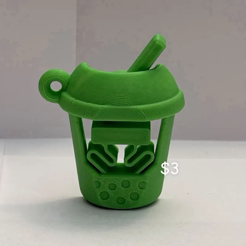 Limited Edition Boba Fidget Keychain