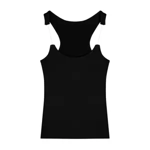 Women Ypro Ribbed Invisible Strap Tank Top s Tee