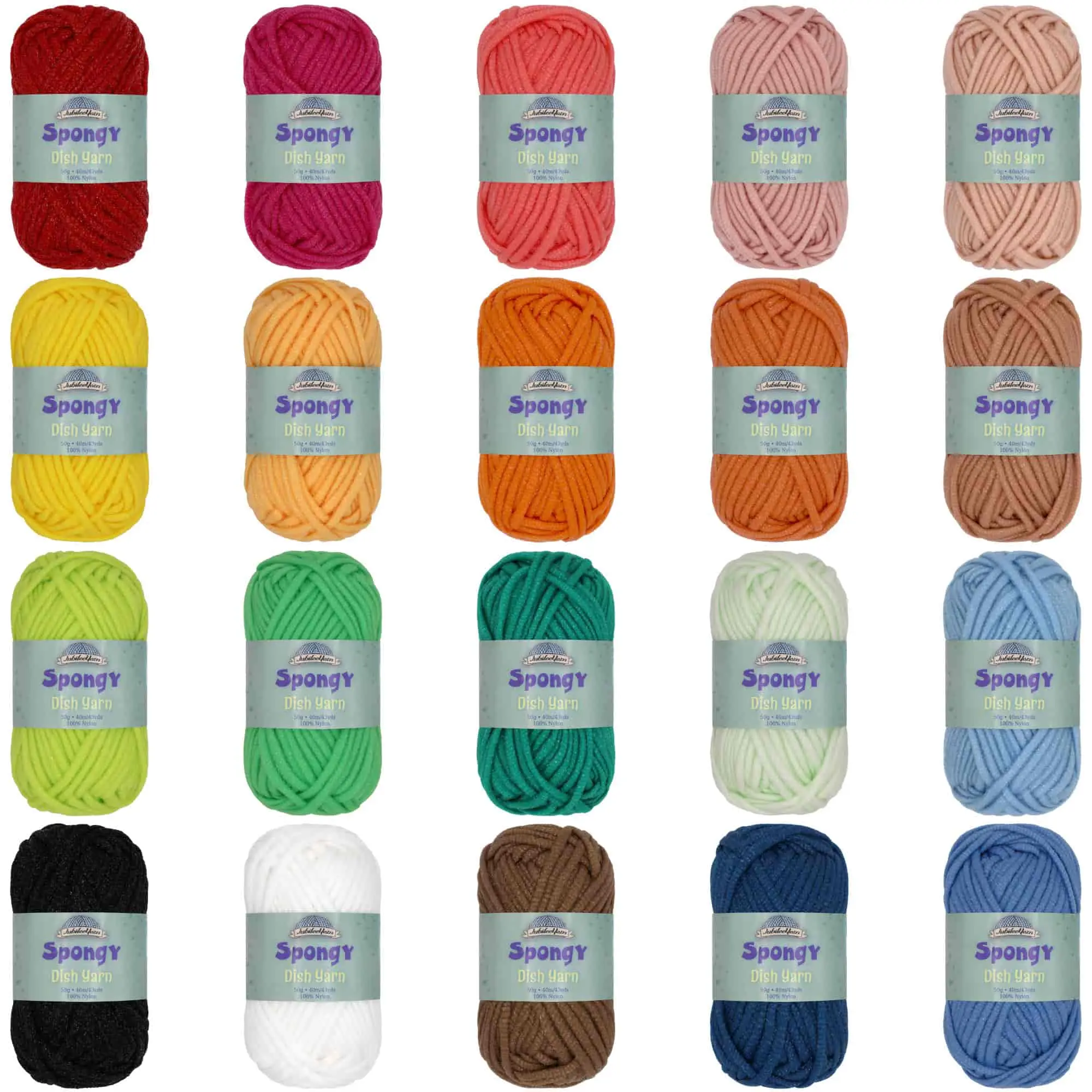 Spongy Dish Yarn