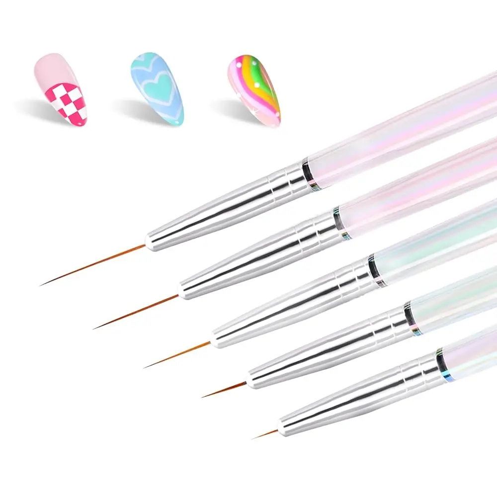 5Pcs Nail Art Liner Brush