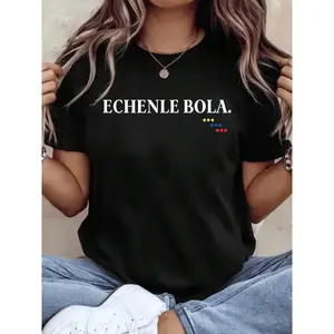 VenezuelaS Graphic T Shirt Women Plus Size S 5XL Comfortable Short Sleeves Fashionable Casual Daily Outdoor Wear  Cotton Loose Fit Summer Top