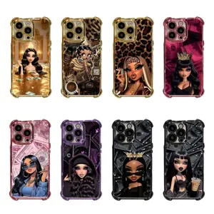 Y2K Gothic Baddie Doll Phone Case Cute Retro Fashion Compatible for iPhone 17 16 Pro Max 15 Plus 14 13 12 11 Air phone case ,Perfect Gift for Her  #YGSJDBIB3