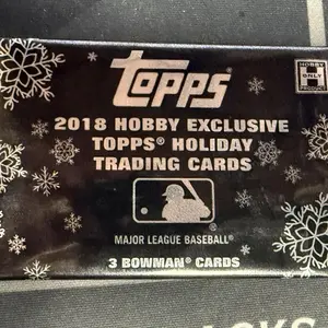 2018 Topps Hobby Exclusive Pack (3 Bowman cards per pack)