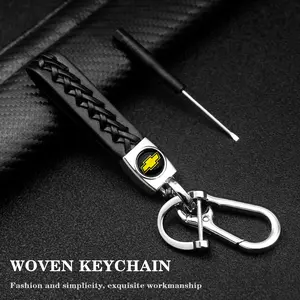 Chevrolet Keychain Set, Durable & Stylish Car Accessories, Perfect Fit for Cruze Malibu Trax Equinox Models, Enhance Your Vehicle Look