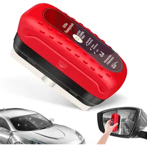 Automotive Oil Film Cleaning Brush, Anti-Rain Fog Car Glass Oil Film Cleaner, Car Windshield Cleaner for Improved Clarity and Visibility (1Pack)