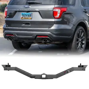 TIOYAR Steel Class 3 Trailer Hitch 2 Inch Receiver Tow Hitch Compatible with 2011-2019 Ford Explorer & 2013-2017 Police Interceptor Black Powder Coated