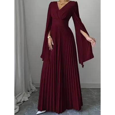 chinese dress ladies Amazon.com: Womens Casual Women's Spring Summer V-Neck Lantern Sleeve  Ruched Waist Maxi Dress Maxi Dresses : Clothing, Shoes & Jewelry