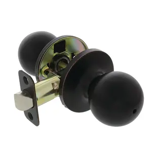 WorldWide Sales Online Oil Rubbed Bronze Privacy Door Lock, Ball Knob – Door Locks, import_2021_10_29_212114, Locks