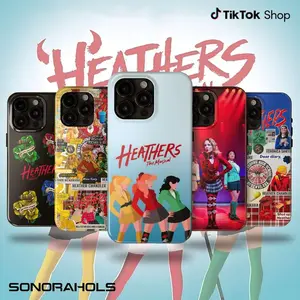 Heathers The Musical Broadway Movie Phone Case, Veronica Sawyer Gifts, Cult Classic Heathers Phone Cover Compatible with iPhone 11/12/13/14/15/16/17 (Pro Max/Plus) Suitable as a Gift for Friends and Family