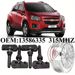1Pcs/4Pcs TPMS/Tire Pressure Sensor OEM#13586335 #315MHZ For:#CHEVROLET(EXPRESS HHR IMPALA MALIBU MONTE ORLANDO SILVERADO SONIC SPARK SUBURBAN TAHOE TRAVERSE TRAX VOLT) #GMC(ACADIA CANYON SAVANA SIERRA TERRAIN YUKON) #PONTIAC(G3/5/6/8) #SAAB(9-4X 9-5)..