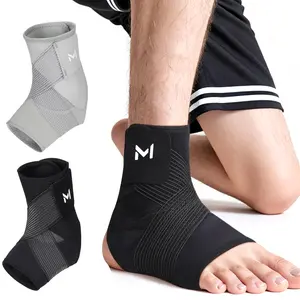 1PCS Ankle Brace, Achilles & Plantar Fasciitis Relief Compression Sleeve, Foot Brace with Ankle Support Strap for Women and Men, Heel Protector Wrap for Pain, Tendonitis & Sprain, Ankle Protective Compression