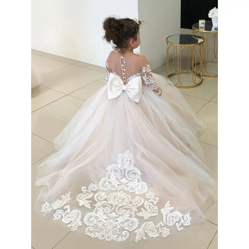 lace top open back wedding dress Ivory Lace Two Pieces Halter Open Back Wedding Dresses with Pockets, MW649 main image 1