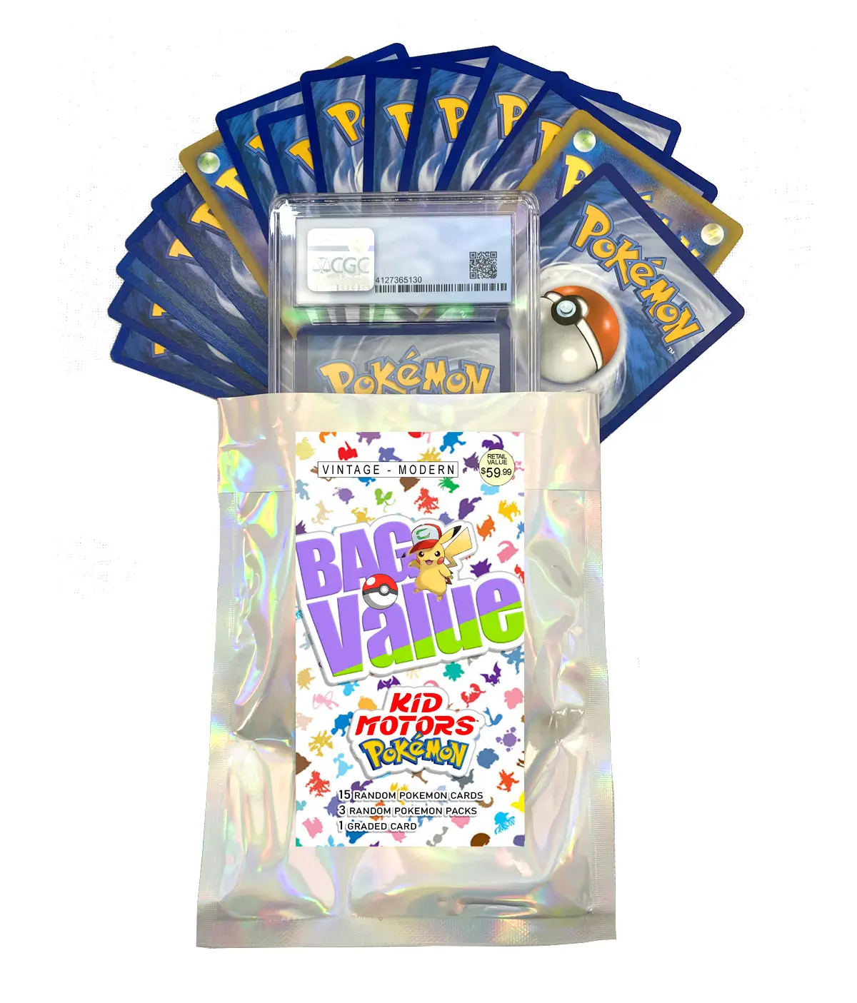 POKEMON VALUE BAGS Random Packs (LIVE RIP)