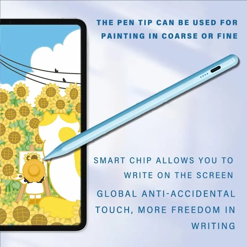 Active Touch Pen for iPad 2018+, Touch Screen Pen, Multi-Color