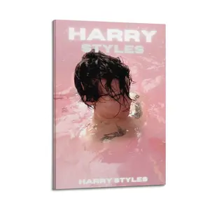 Harry Styles Poster for Bedroom Aesthetic Canvas Wall Art Living Room Posters Painting Picture Print Modern Family Decor Artist Bathroom Poster