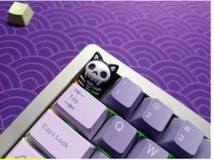 Cute Cat Artisan Keycap – Unique Mechanical Keyboard Upgrade