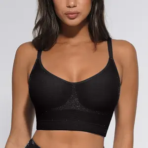 FeelinGirl #liveauction Wireless Bras for Women Seamless Deep V Neck Sexy Bralettes Full Coverage Push Up Bra