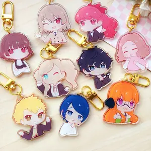 Persona 5 - School Unifrom Casual Wear Keychain Acrylic Charms - Unique Keychains for Personal Style, Cute Keychains for Bags and Keys, Durable, Lightweight and Perfect for Personal Style, Collecting and Gifting