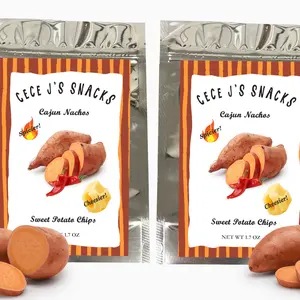 Cajun Nacho Sweet Potato Chips 2-PK Crispy Snack
