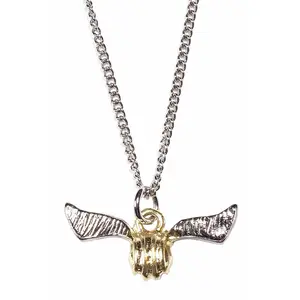 Harry Potter Necklace Golden Snitch Quidditch Accessories