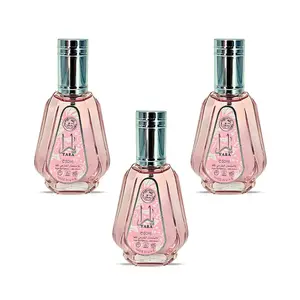 Lattafa Yara Eau de Parfum for Women 1.7 oz (3 Pack) | Long Lasting Amber Vanilla Fragrance | Holiday Haul Bundle