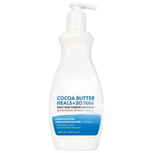 Palmer's Cocoa Butter Formula Daily Skin Therapy Cocoa Butter Body Lotion for Dry Skin, Hand & Body Moisturizer, Pump Bottle, 13.5 Oz (Pack of 1)