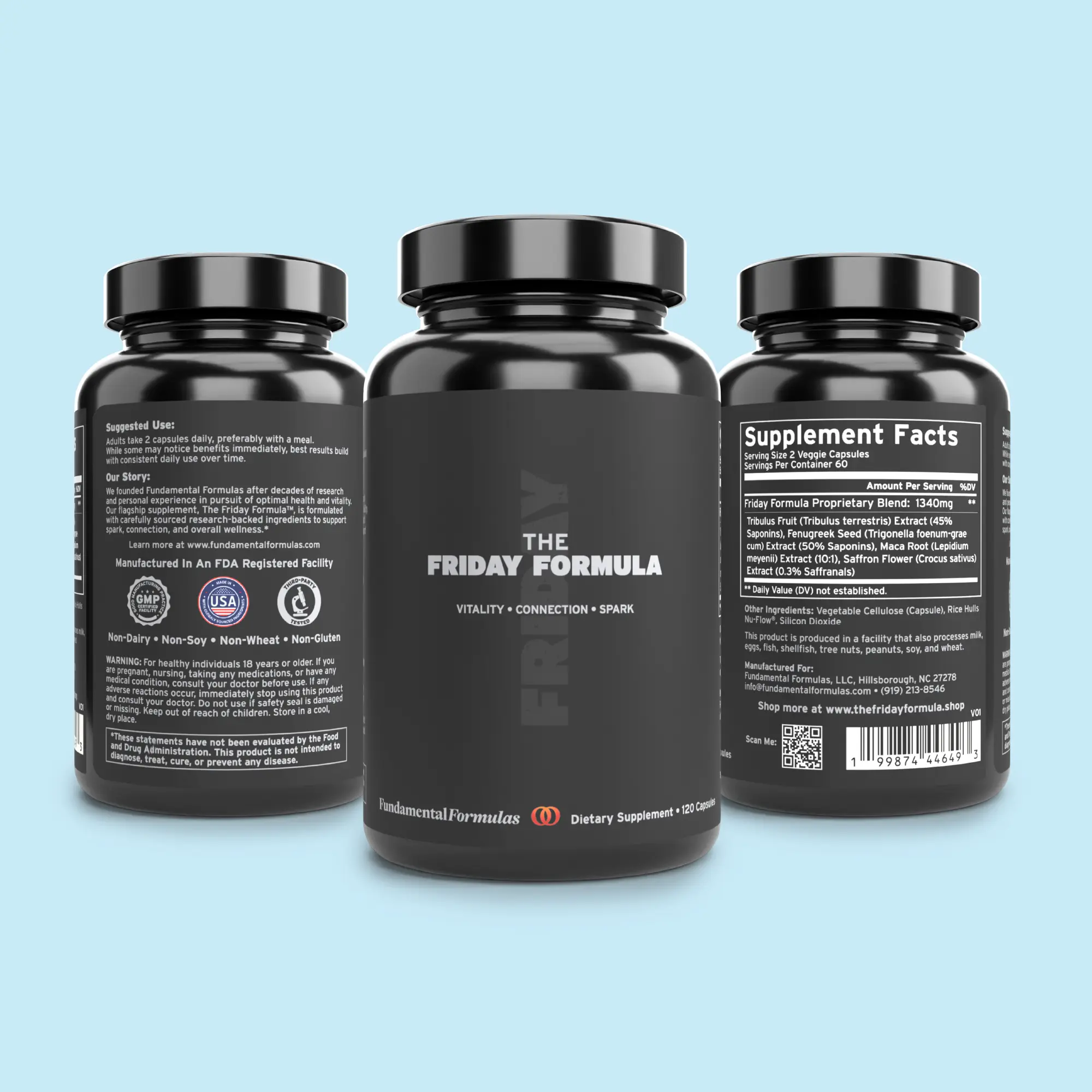 The Friday Formula - Relationship Wellness Supplement - Mood, Energy & Stress Support The Friday Formula - Relationship Wellness Supplement - Mood, Energy & Stress Support