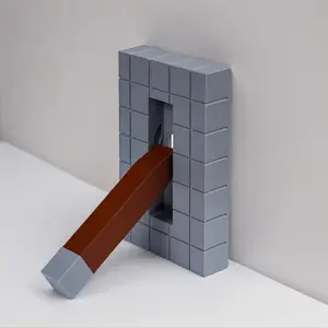 Gaming Flip Handle Light Switch Cover Plate, Dual-Function Wall Protector & Entertainment Space Props, Easy-Install Accessories for Bedroom, Kitchen, Roleplay & Puzzle Room Decor, Decorative, Home