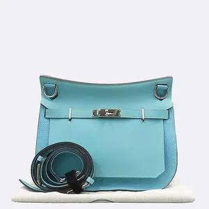 Pre-owned HERMÈS Swift Shoulder Bags Hermes Jypsiere 28 Bleu Saint Cyr Twins B21647