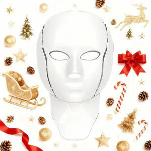 2026 New Facial & Neck Beauty Light Therapy Mask, Rejuvenates Skin, Charging Ergonomic Design, Skincare Tool, Face Lifting Device, Ideal Holiday Gift