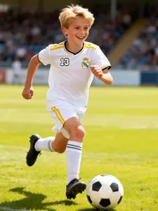 Soccer set with name LUNIN and number 13, Soccer jersey outfit, lightweight and breathable, including jersey and matching shorts, suitable for outdoor activities, training, sports, birthday parties, soccer party costumes