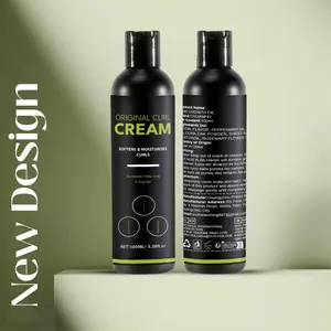 Styling Cream with Jamaican Castor Oil & Olive Oil, Nourishing, Enhances Curl Definition, 100ML Hair Care Solution, Perfect for Defined Curls