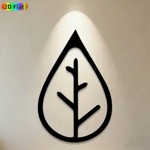 1pc Water Drop & Branch Metal Wall Art Water Drop Statue Mural, Ideal Gift for Easter, Thanksgiving, Nature Enthusiasts, Rust-Resistant Metal Wall Decor Wall Sculptures, Perfect for Garden Fence & Living Room Wall Nature Enthusiasts