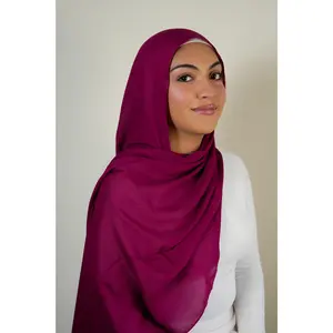 Premium Modal Hijab- Mulberry
