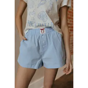 Boxer Shorts, Lt Blue *final sale