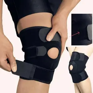 1pcs Knee Support Brace for Men Women, Adjustable Compression Sleeve Wrap Knee Stabilizer Patellar Pad Tendon - Arthritis Pain, meniscus tear, Injury Recovery, Running, Workout, Sports Knee Sleeve, Knee Supporter, Knee Wraps