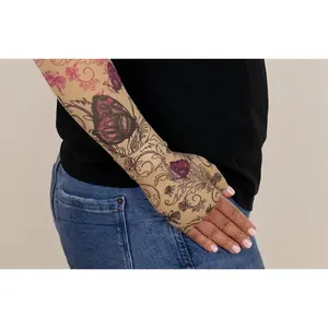 Mariposa Beige Gradient Compression Gauntlet