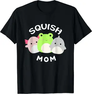 100% Cotton Cute Unicorn Squish Mom Squishmallow Costume TShirt Shirt Sweatshirt