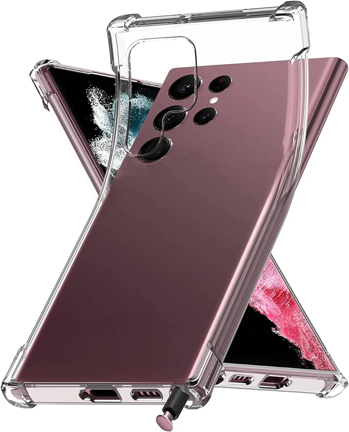 Shockproof Phone Case For Samsung Galaxy S25 Ultra/S25 Plus/S25/ S24 Ultra/S24 Plus/S24/S23 Ultra/S23 Plur/S23/S22 Ultra/S22 Plus/S22