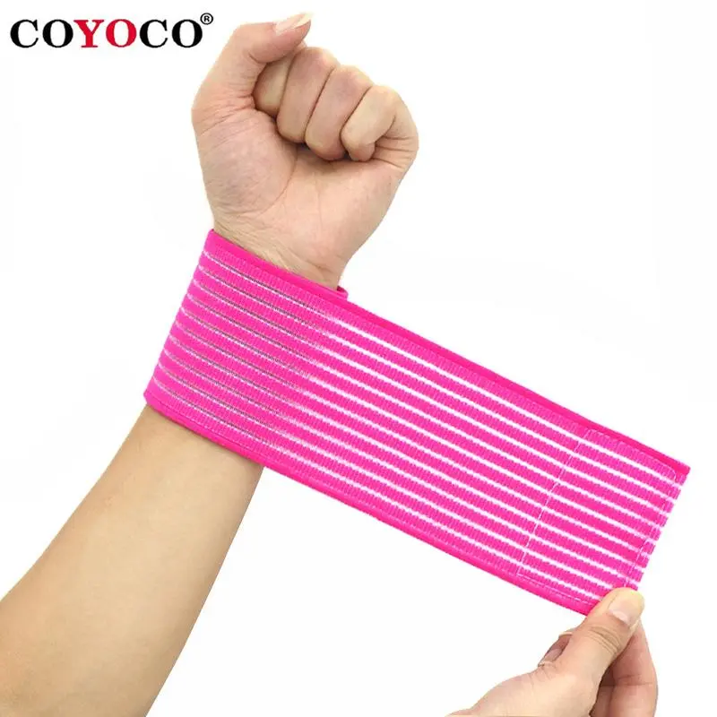 1 Pcs Adjustable Wristbands Weights Wrist Brace Support Hand Dispenser COYOCO Professional Sports  Elastic Bandage Protector